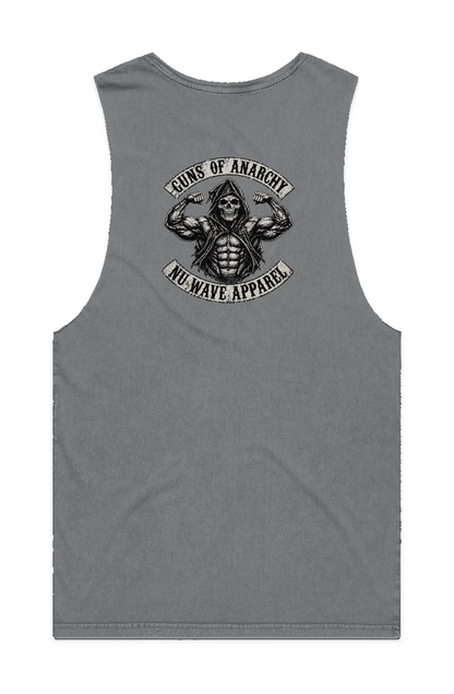 Men's Stone Wash Tank | Guns of Anarchy