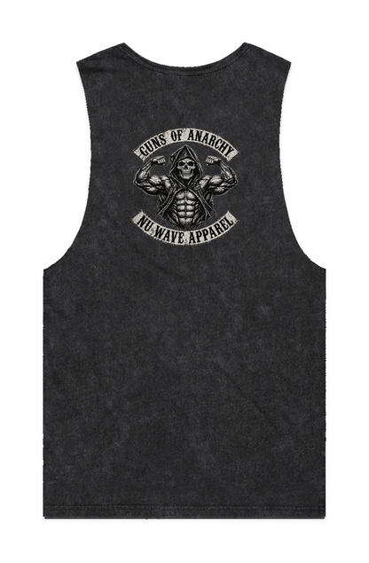Men's Stone Wash Tank | Guns of Anarchy