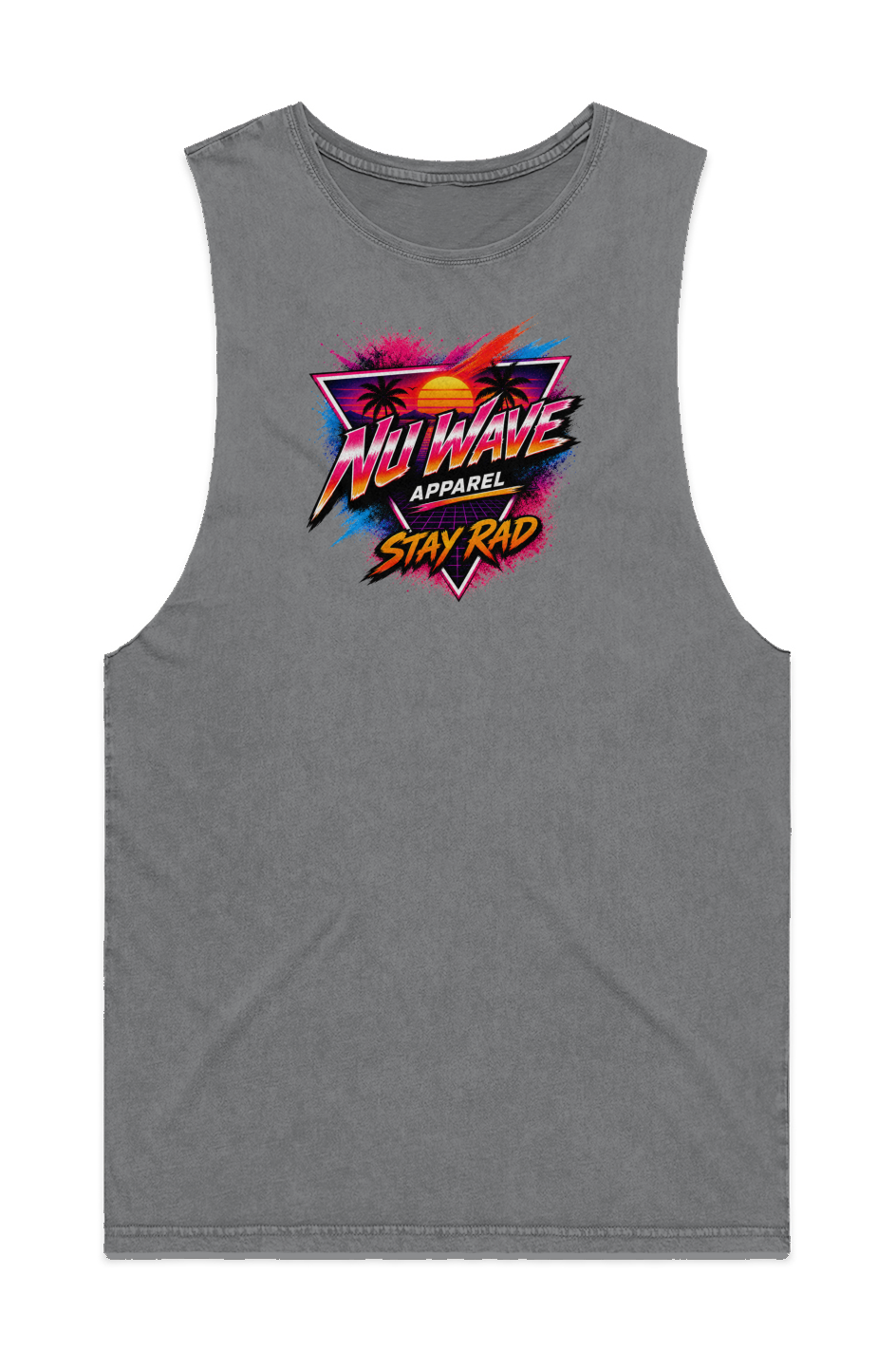 Men's Stone Wash Tank | Stay Rad