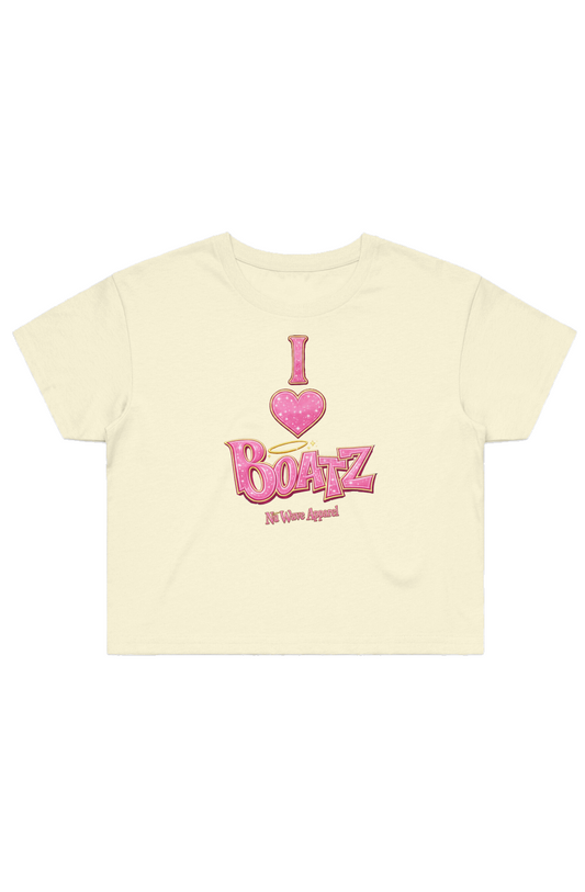 Women's Street Crop Tee | I <3 Boatz