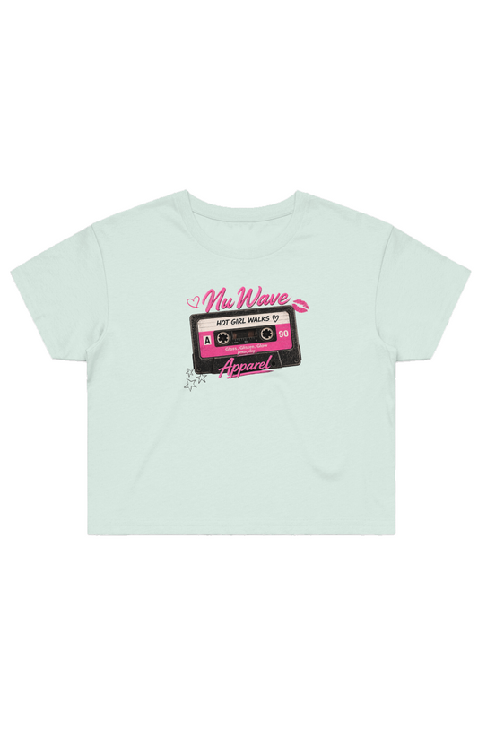 Women's Street Crop Tee | Hot Girl Walk