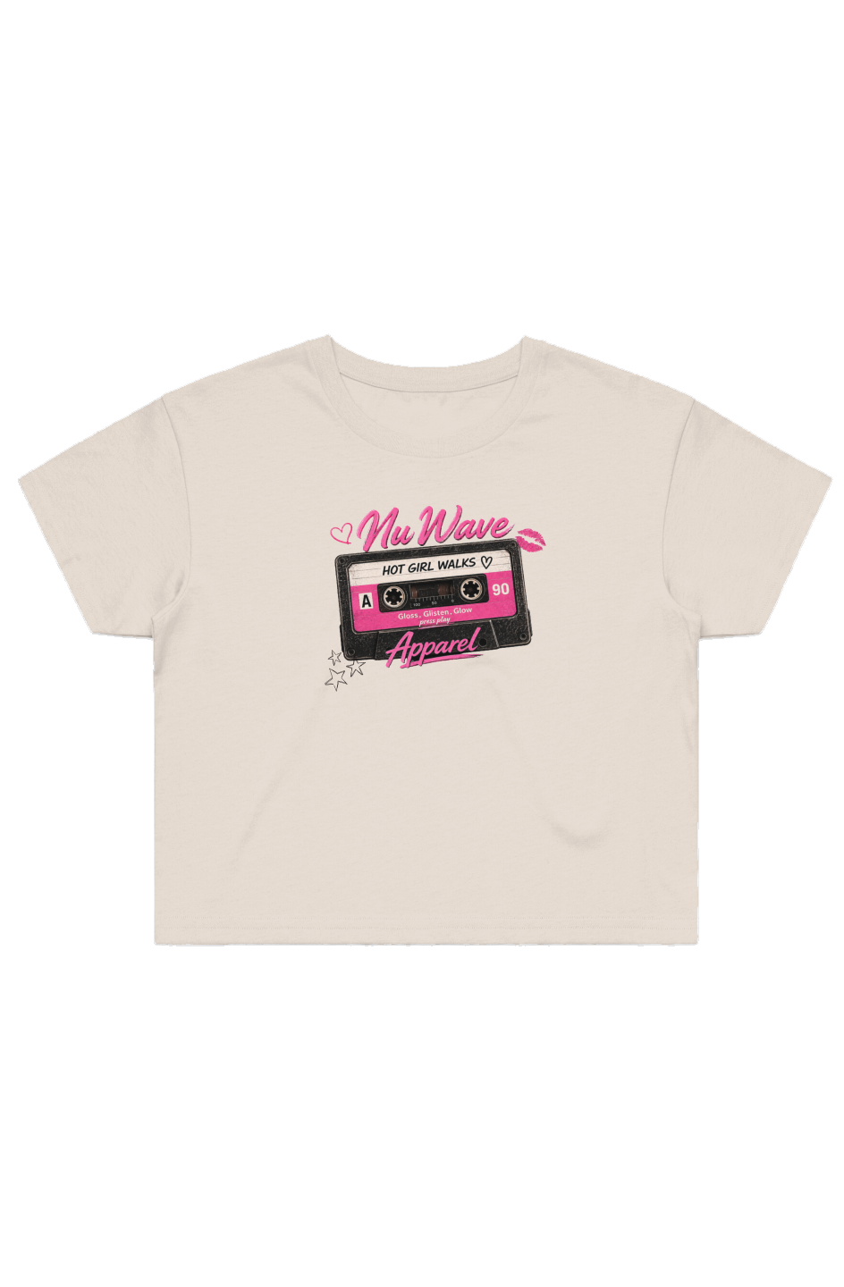 Women's Street Crop Tee | Hot Girl Walk