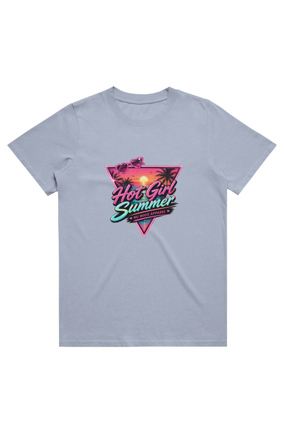 Women's Baggy Faded Over Tee | Hot Girl Summer