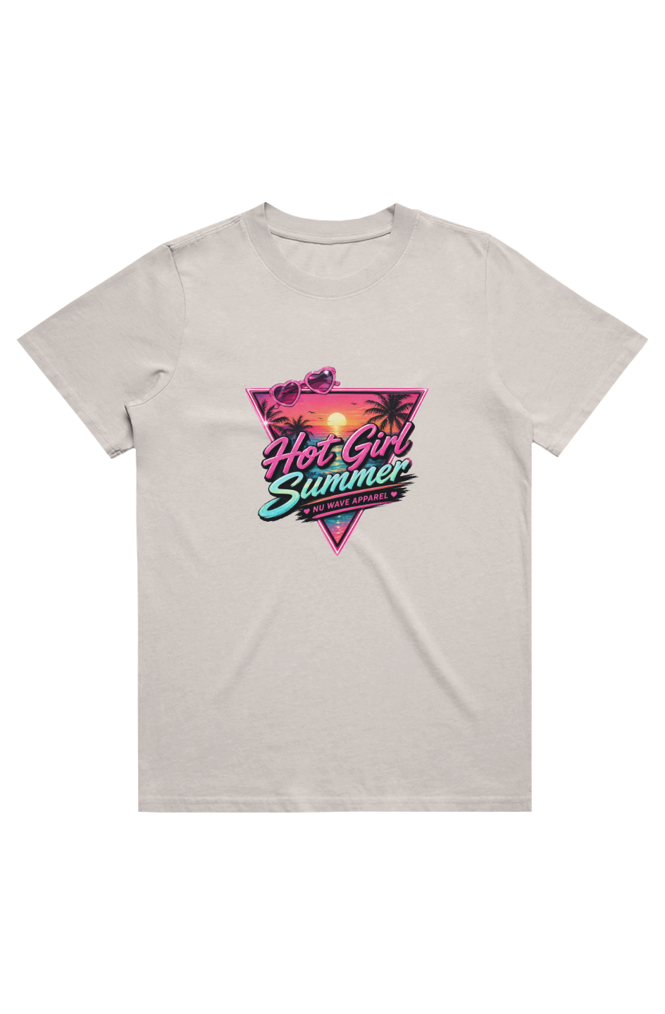 Women's Baggy Faded Over Tee | Hot Girl Summer