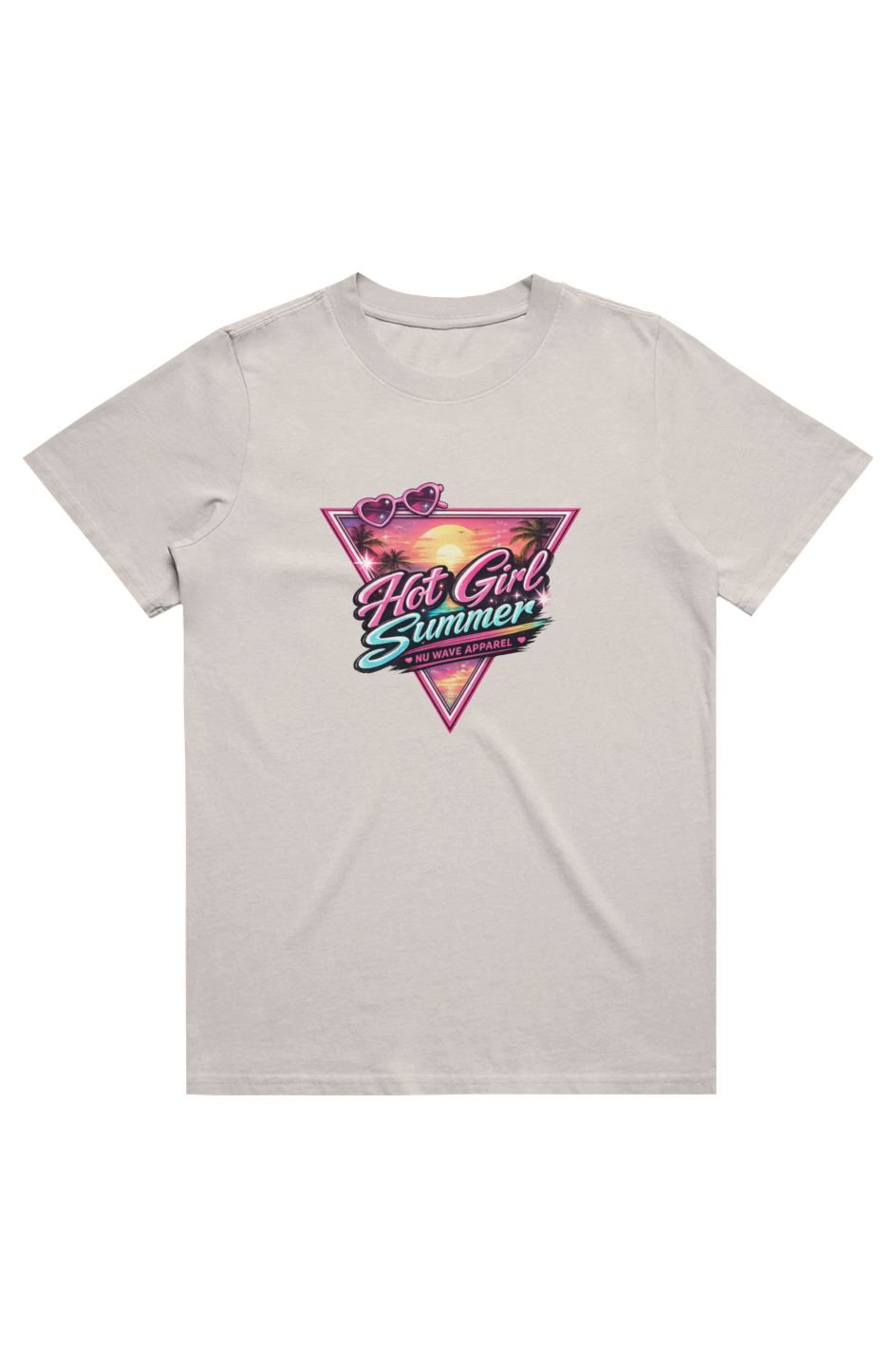 Women's Baggy Faded Over Tee | Hot Girl Summer