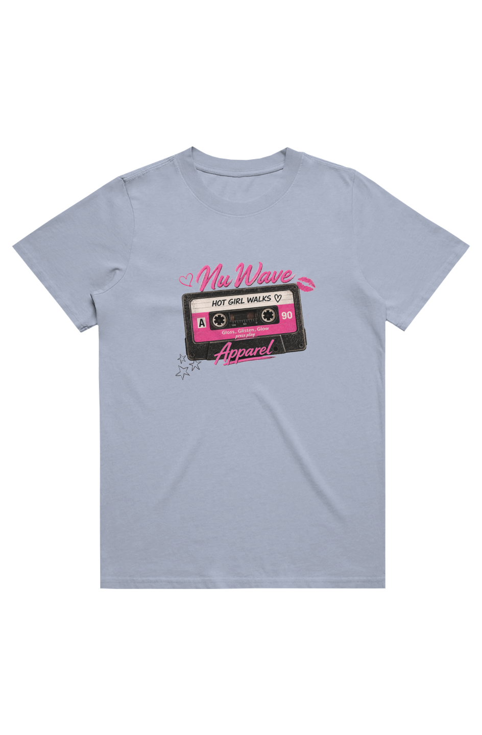 Women's Baggy Faded Over Tee | Hot Girl Walk
