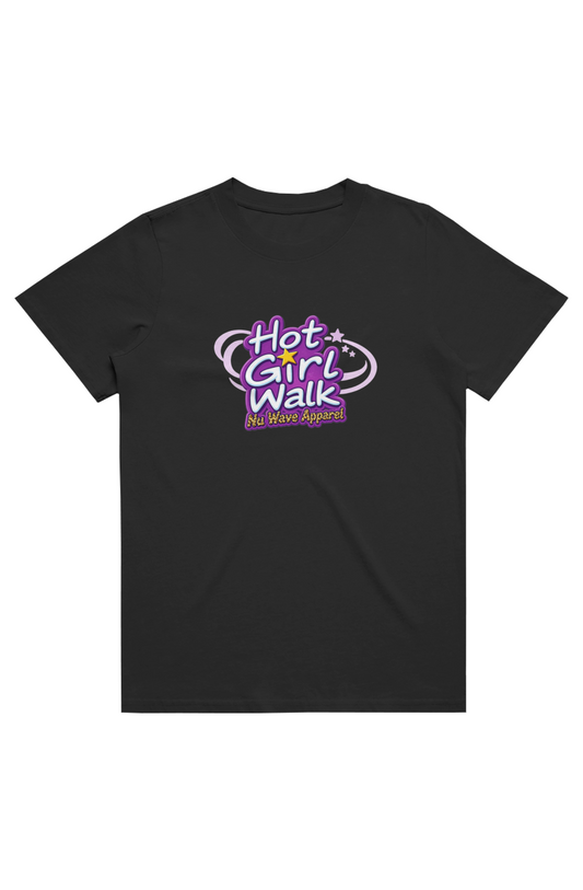 Women's Baggy Faded Over Tee | Hot Girl Walk Cheetah