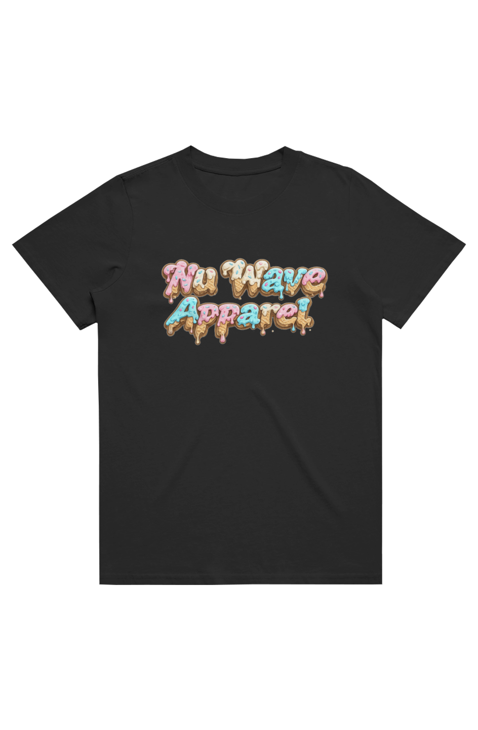 Women's Baggy Faded Over Tee | Ice Cream Paint Job