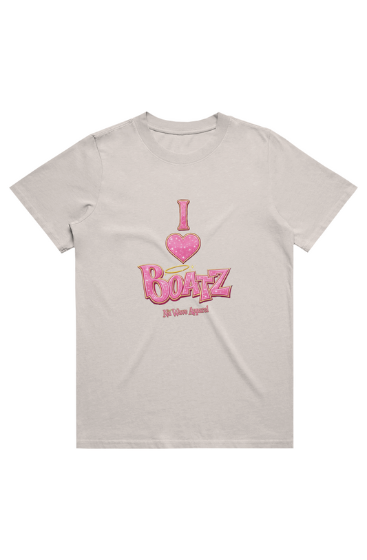 Women's Baggy Faded Over Tee | I <3 Boatz