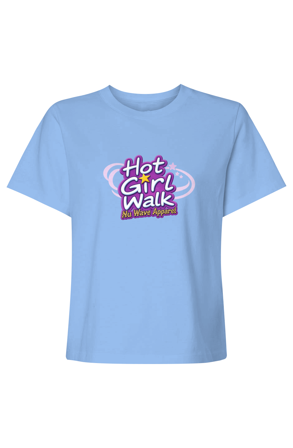 Women's Heavyweight Tee | Hot Girl Walk Cheetah