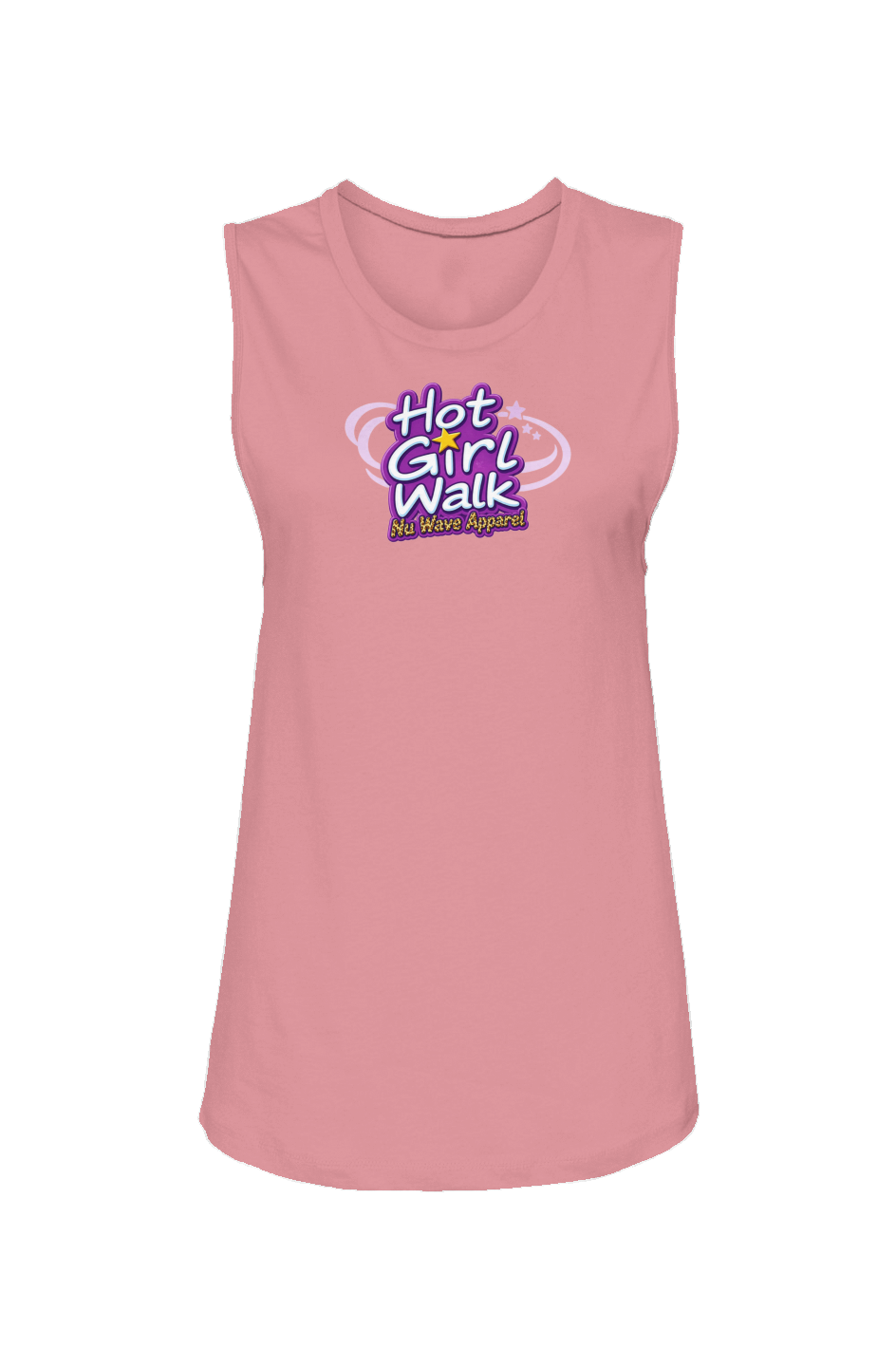 Women's Muscle Tank | Hot Girl Walk Cheetah