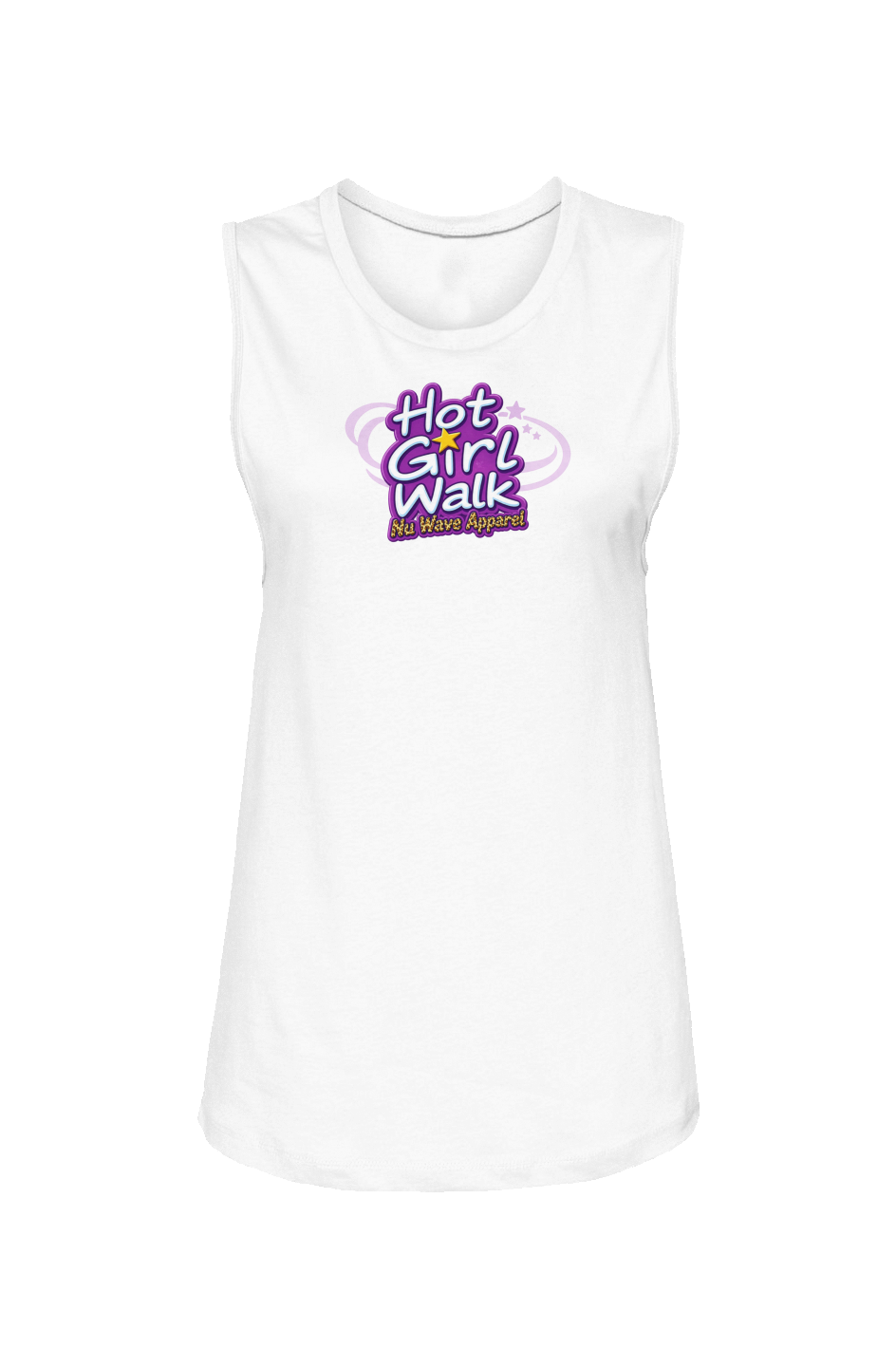 Women's Muscle Tank | Hot Girl Walk Cheetah