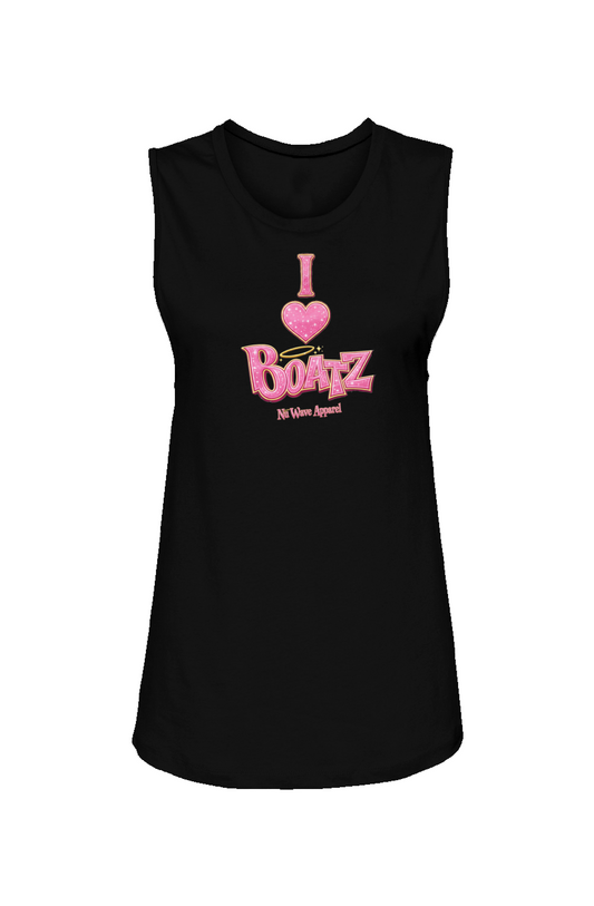 Women's Muscle Tank | I <3 Boatz