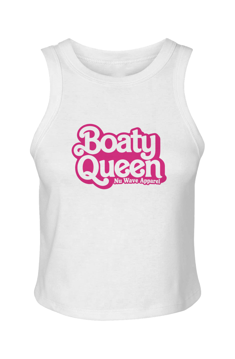 Women's Micro Rib Racer Tank |Boaty Queen