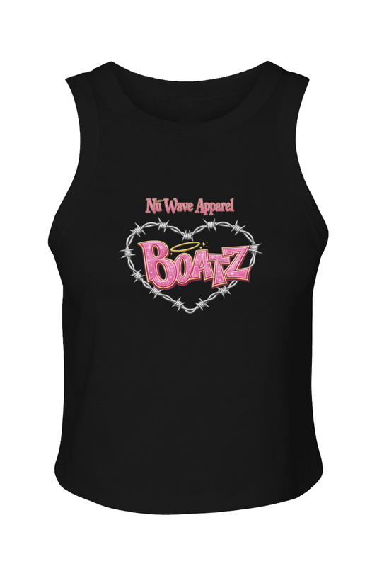 Women's Micro Rib Racer Tank | Boatz <3