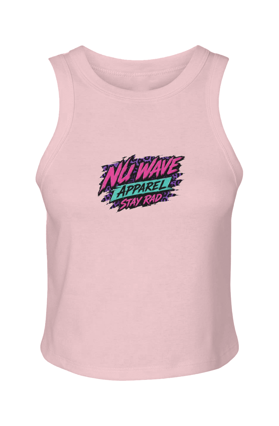 Women's Micro Rib Racer Tank | Stay Rad