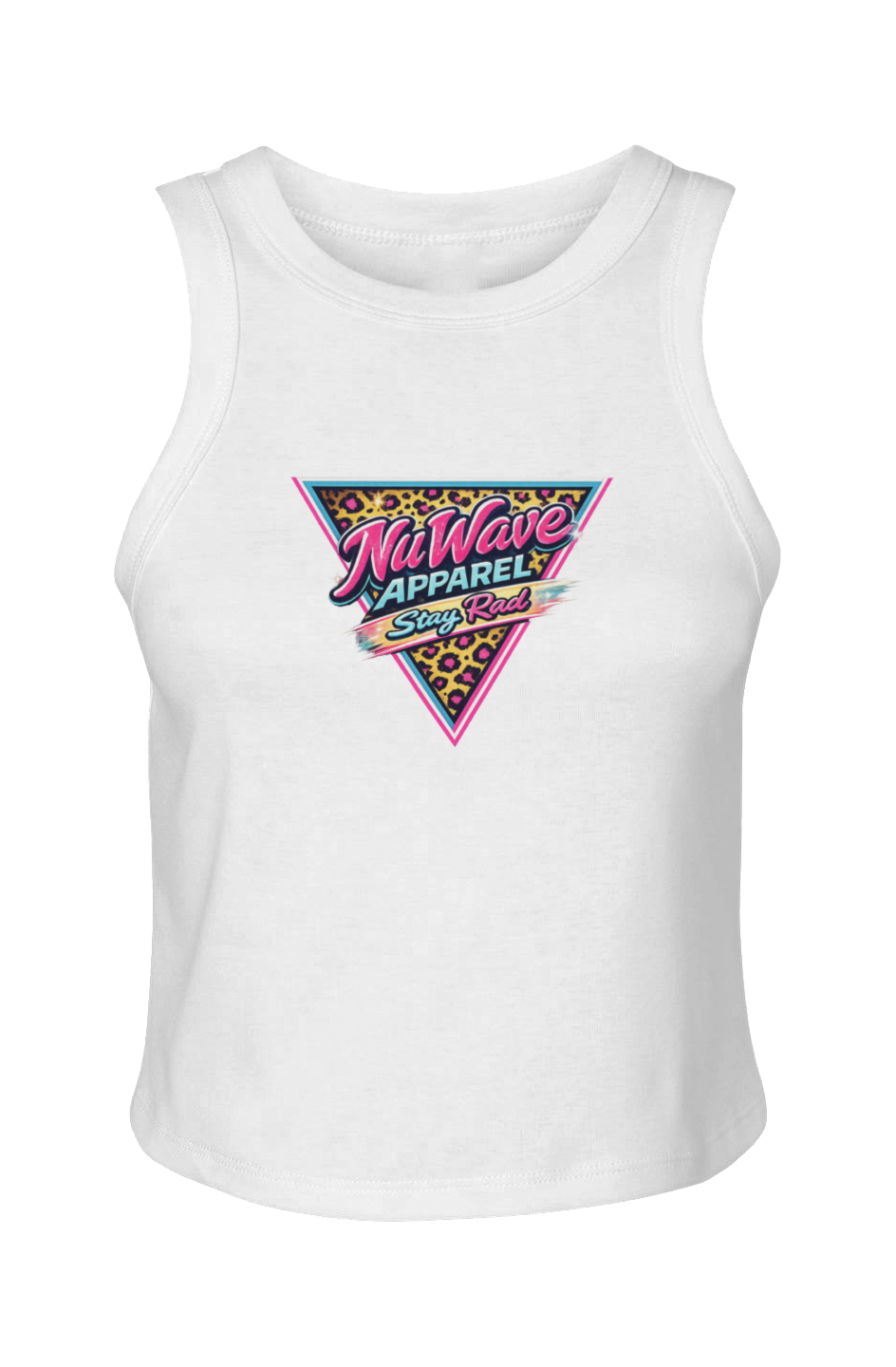 Women's Micro Rib Racer Tank | Stay Rad