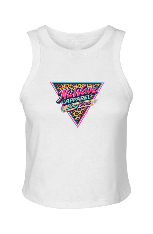 Women's Micro Rib Racer Tank | Stay Rad