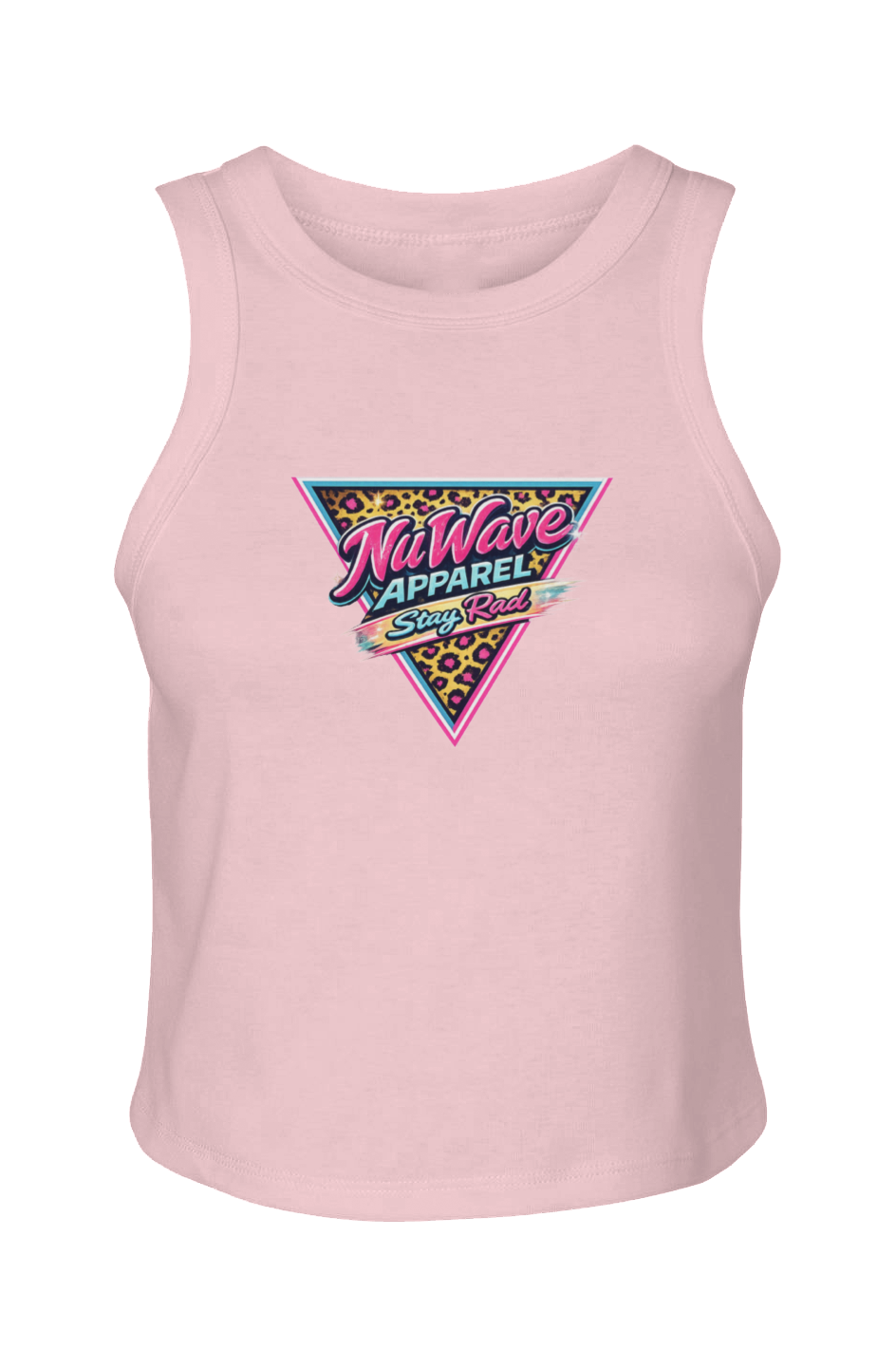 Women's Micro Rib Racer Tank | Stay Rad
