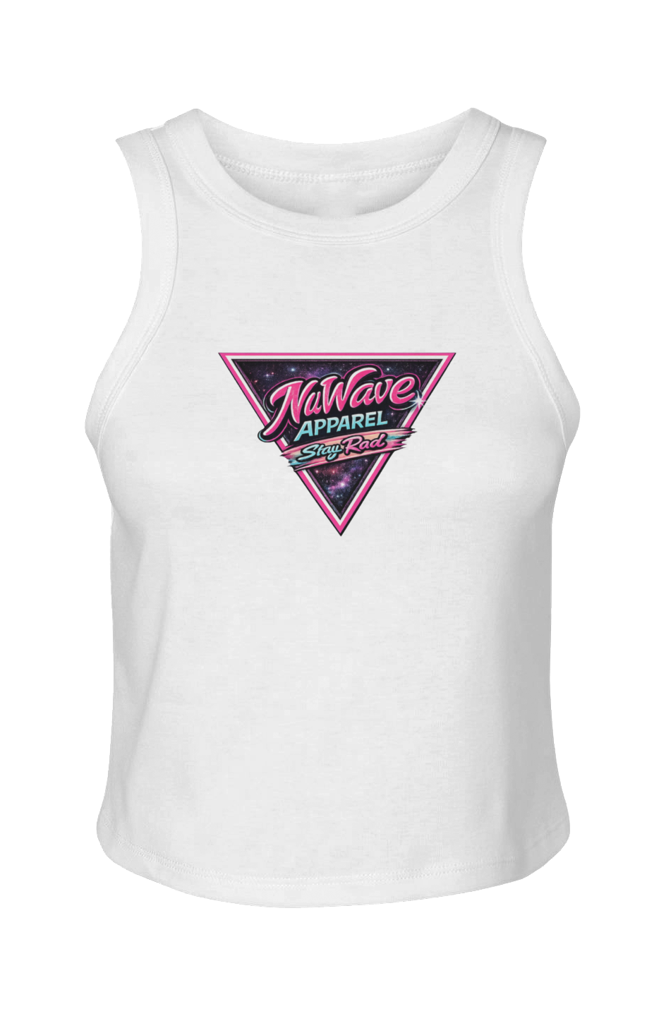Women's Micro Rib Racer Tank | Stay Rad