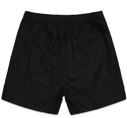 Men's Black Beach Shorts